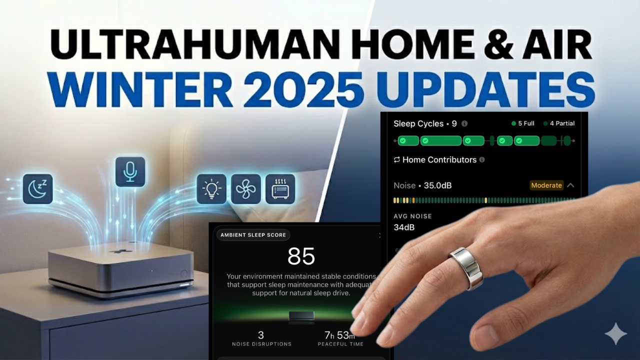 Ultrahuman Home & Air – What’s New