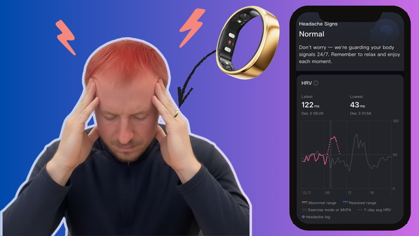 RingConn – can it tell when I’ve got a headache? New app updates!